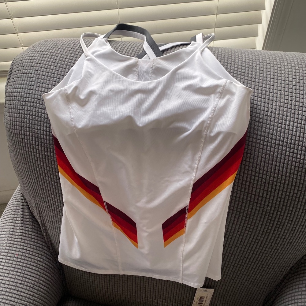 Lucky in Love Tennis Tank